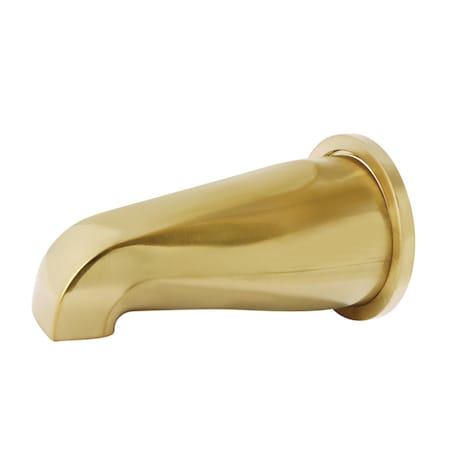 Kingston Brass Non-Diverter Tub Spout, Brushed Brass K187E7